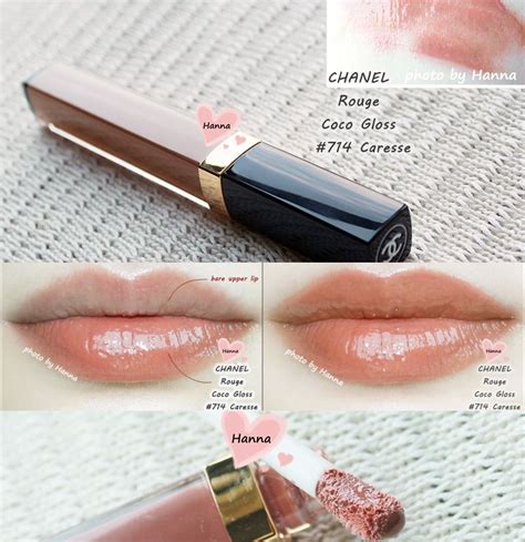 chanel rouge coco gloss 714